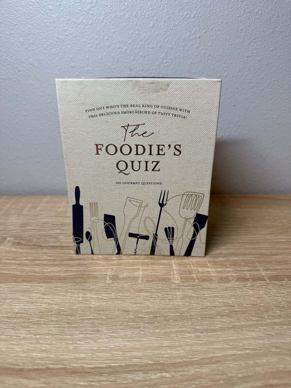 Professor Puzzle The Foodie's Quiz Trivia Game